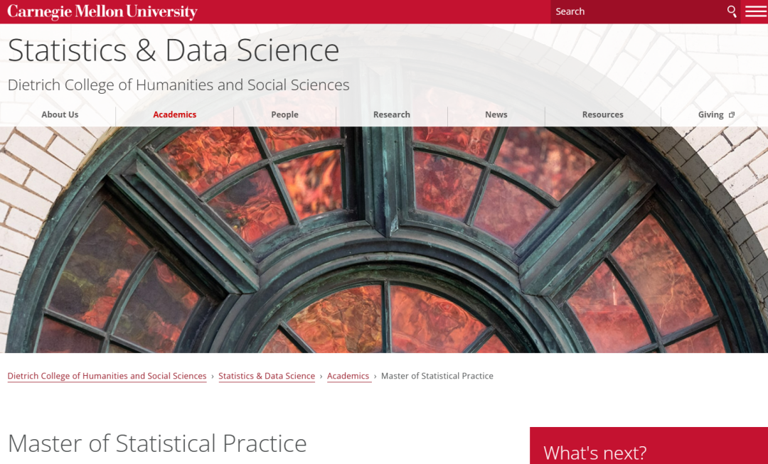 热门美国研究生项目聚焦系列——统计专业