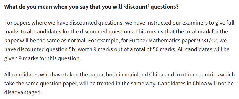 全部打满分！CIE又更新打分政策：不被评估的题目通通满分！