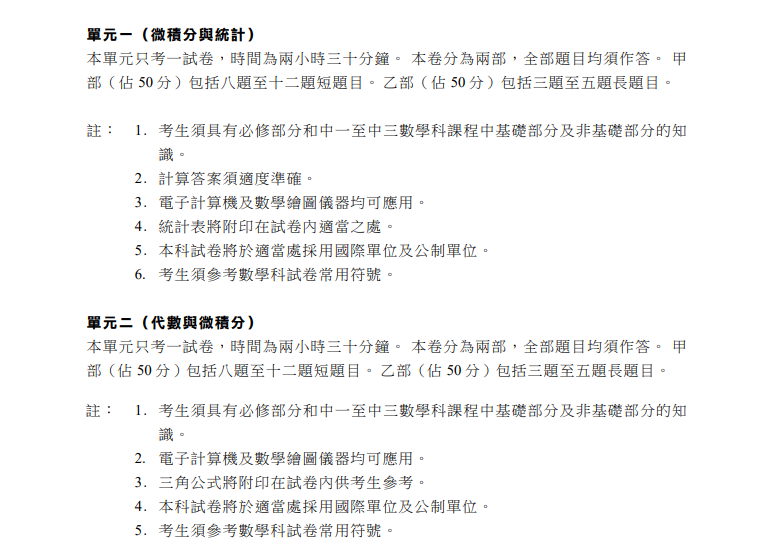 DSE | 数学延伸M1/M2怎么选？哪些学生适合修读呢？