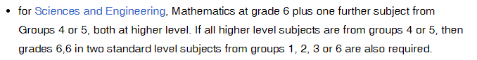 想要上英国 G5， IB math 能选 SL 吗?