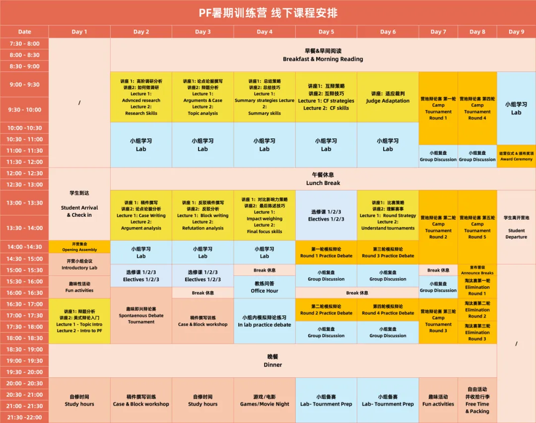 体验纯正美式辩论！NHSDLC国内暑期训练营来了~