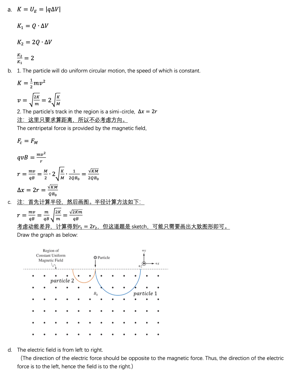 AP 2024北美物理2 FRQ解析