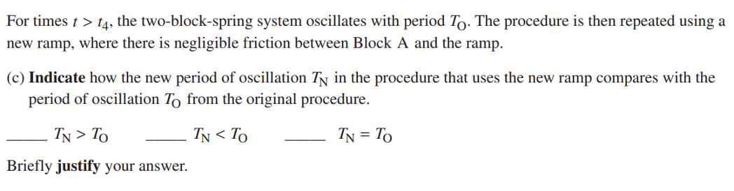 AP 2024北美物理C力学 FRQ解析