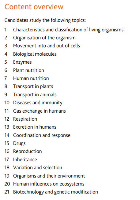 IGCSE生物A*够格参加BBO生物竞赛吗？建议从11月的IBO开始！